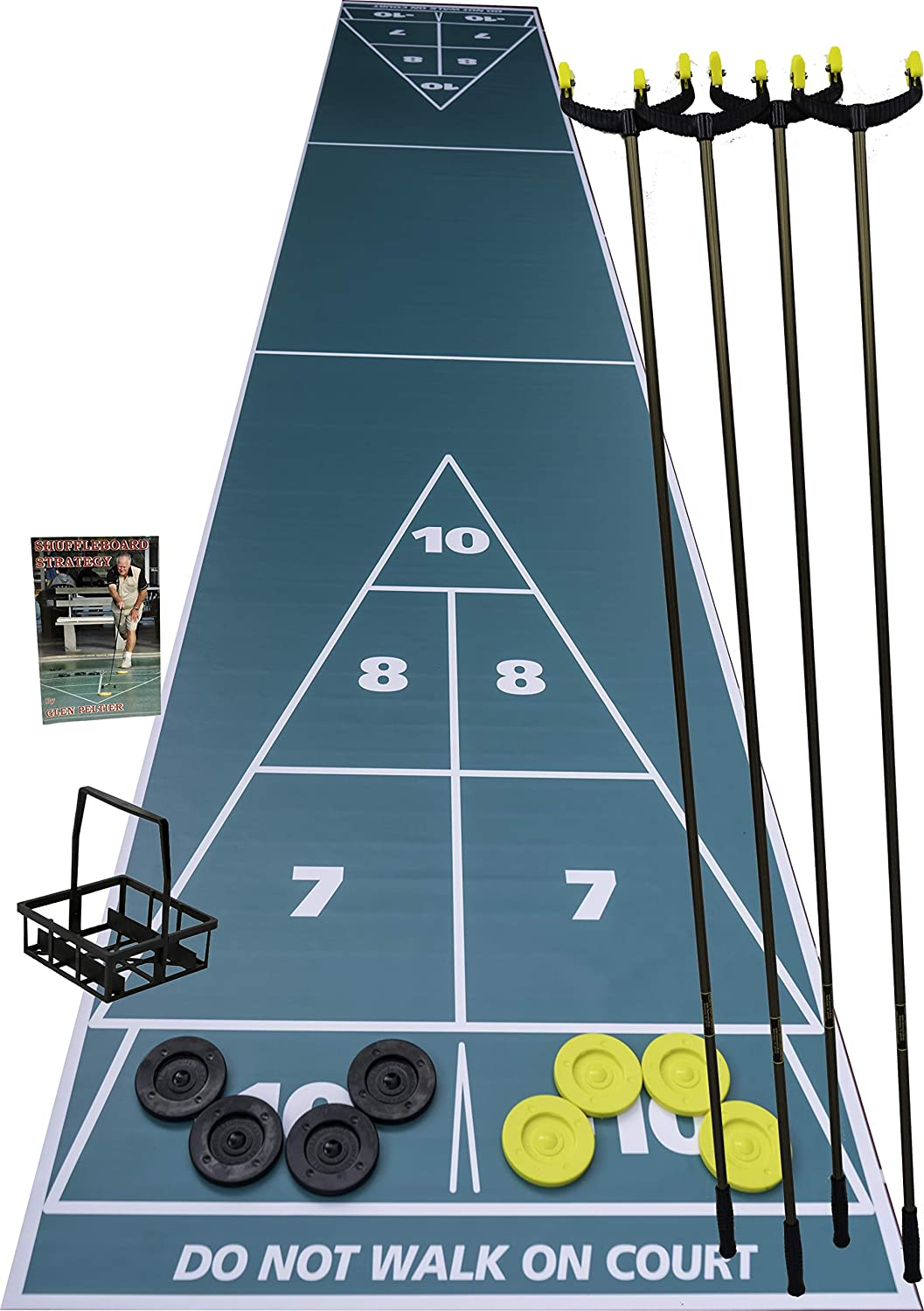 Mini "Roll Out" Shuffleboard Court Complete Set Thompson Sporting Goods