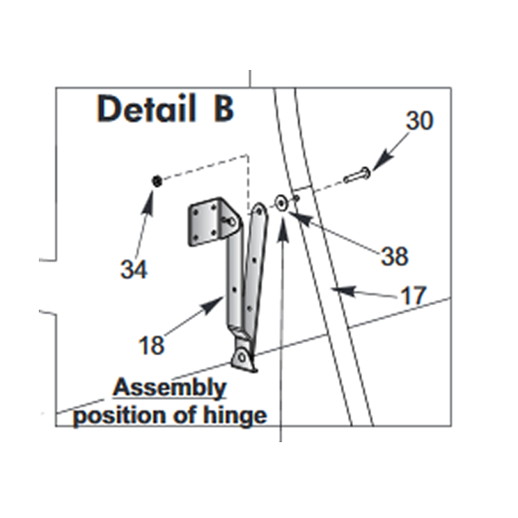 10-T8742 - Hinge Assembly