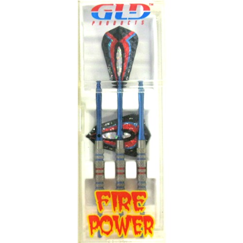 12-338 - Firepower Soft Tip Darts - Blue - 16g