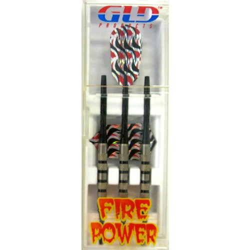 12-341 - Firepower Soft Tip Darts - Black - 16g