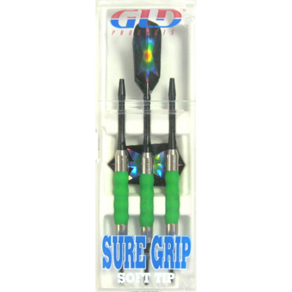 12-453a - Sure Gip Soft Tip Dart - 18g Green