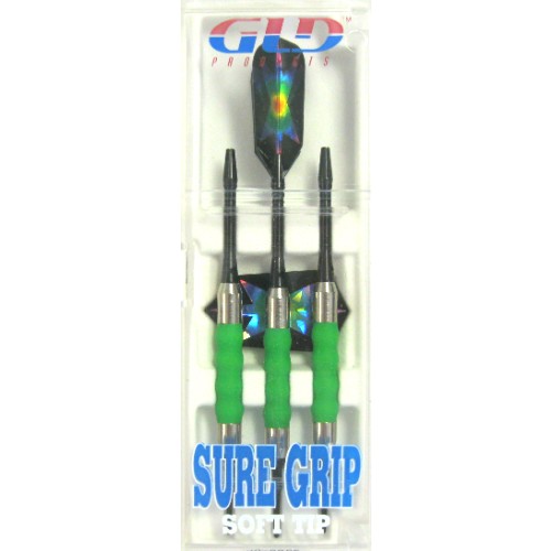 12-453a - Sure Gip Soft Tip Dart - 18g Green