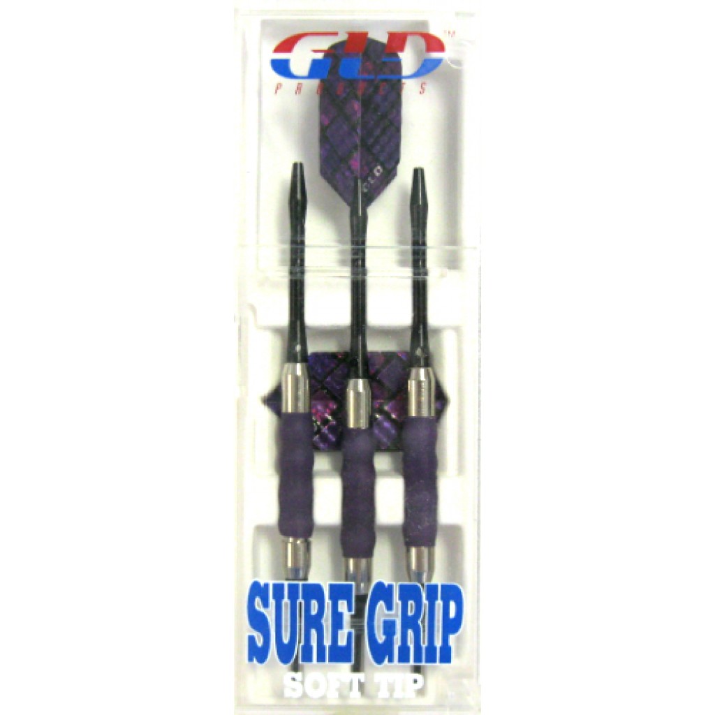 12-477p - Sure Grip Soft Tip - 16g Purple