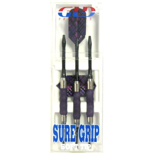 12-477p - Sure Grip Soft Tip - 16g Purple