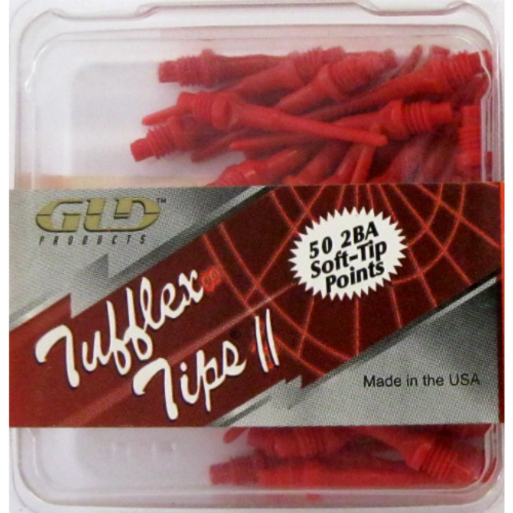 12-625 - Tufflex II Dart Tips 2BA - Red