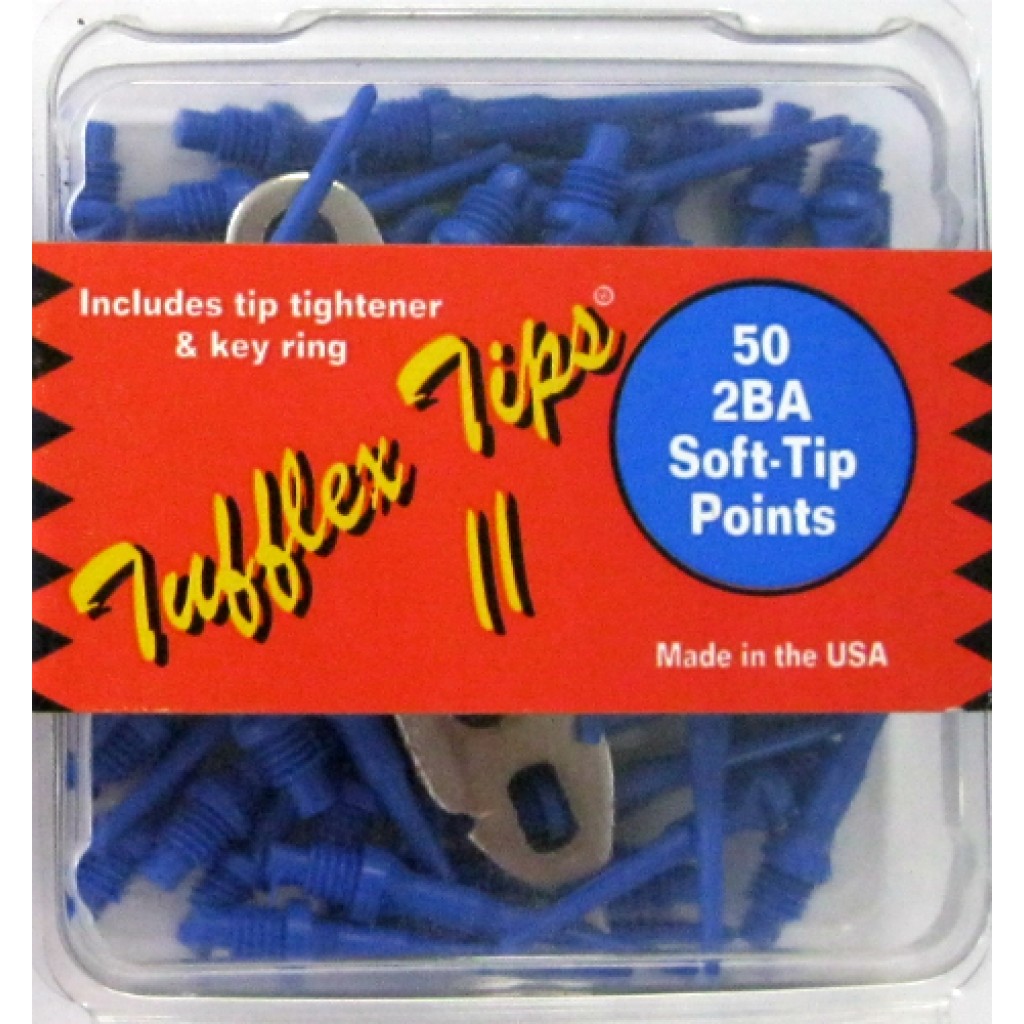 12-628 - Tufflex II Dart Tips 2BA Plus - Blue
