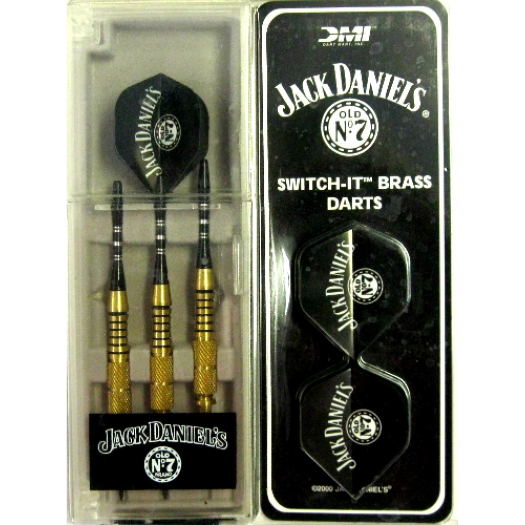 12-825 - Jack Daniels Switch-It Brass Darts