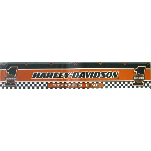 12-941 Harley Davidson Checkered Flag Dart Throw Line