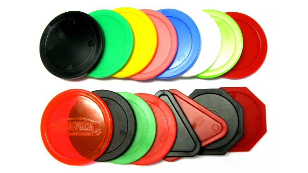 Deluxe Home Air Hockey Puck Sampler Thompson Sporting Goods