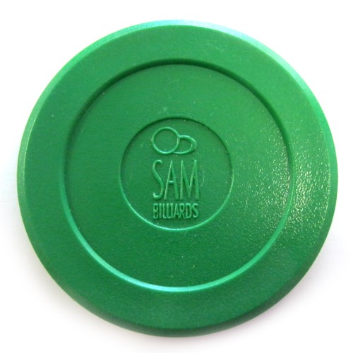 13-329 - Sam Billiards Green Air Hockey Puck