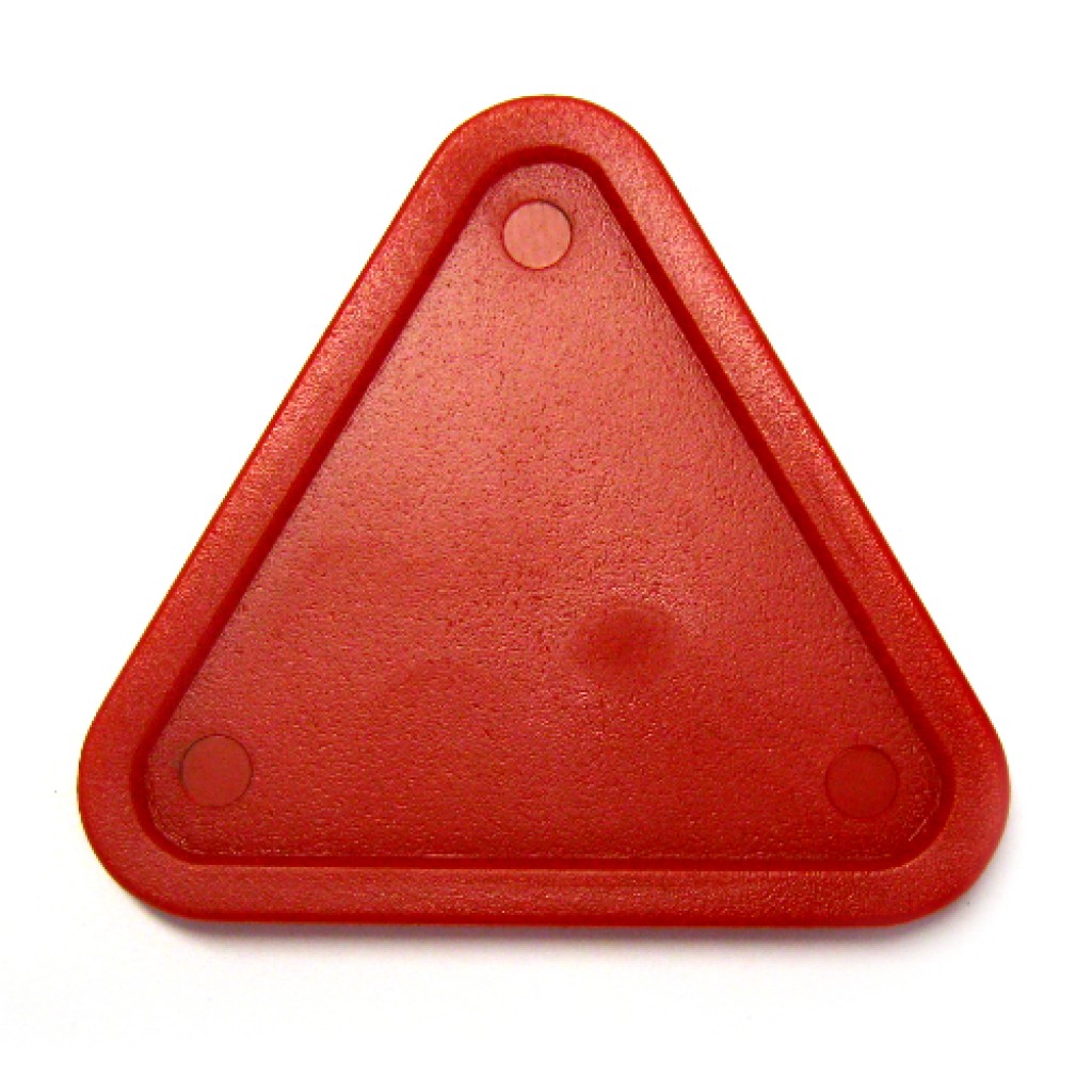 13-384 - Red Home Triangle Puck