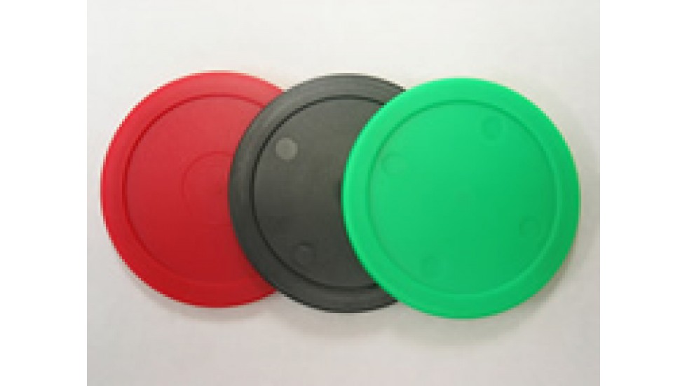 Budget Home Air Hockey Puck Black set of 10 Thompson Sporting Goods