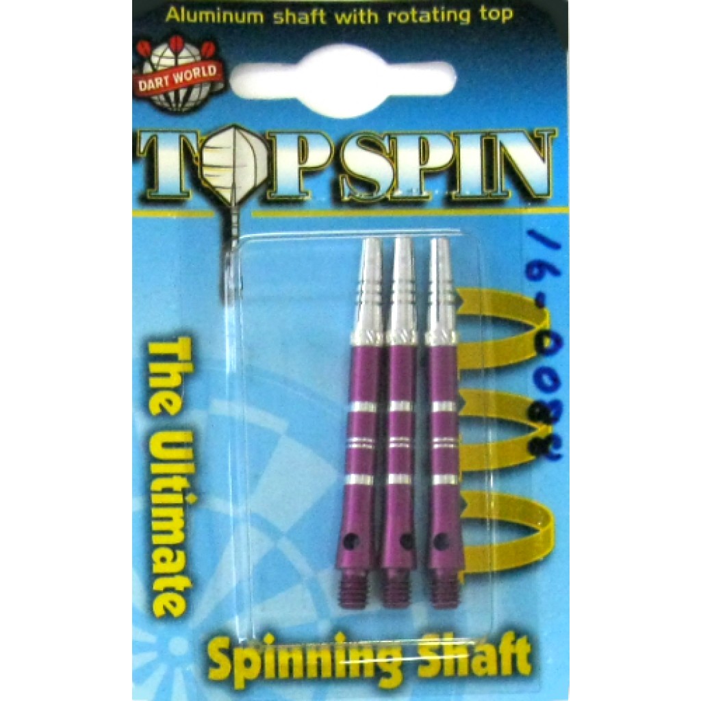 16-0088 - Top Spin Dart Shaft - Grooved - Medium - Purple