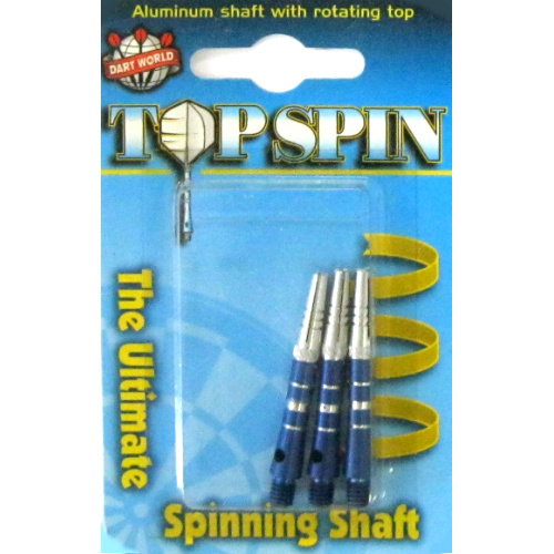 16-0093 - Top Spin Dart Shatft - Groove - Short - Blue