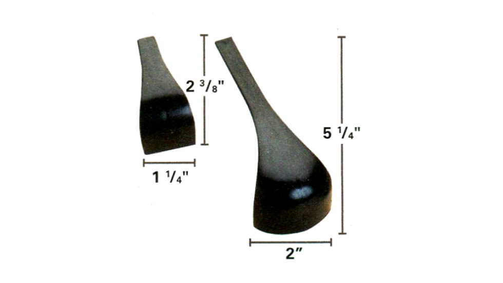 Narrow Rail Caps Set Thompson Sporting Goods