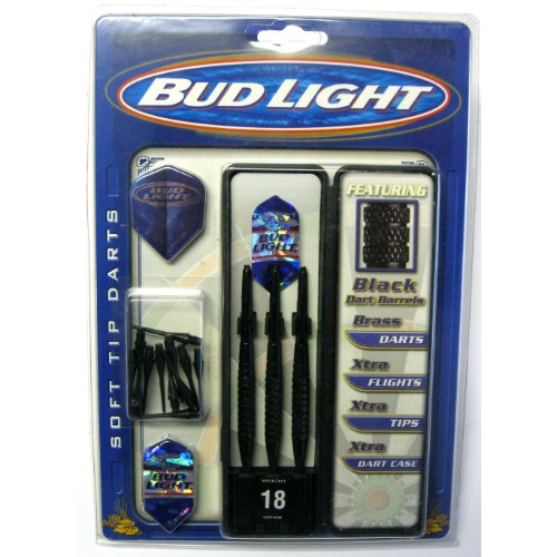 23-597 - Bud Light Soft Tip Darts 18 gr