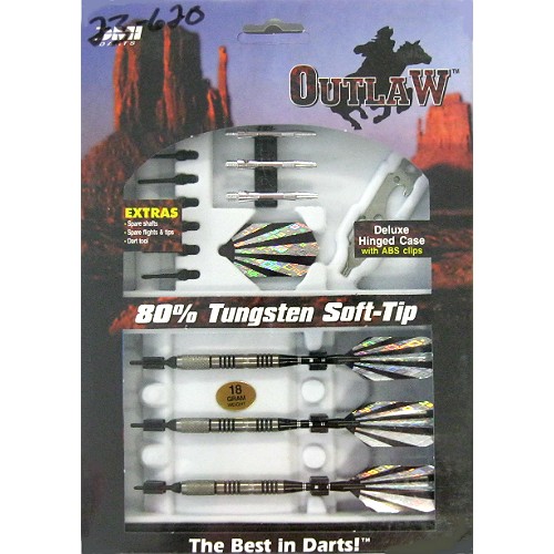 23-620 - Outlaw Steel Tip Darts - 18g