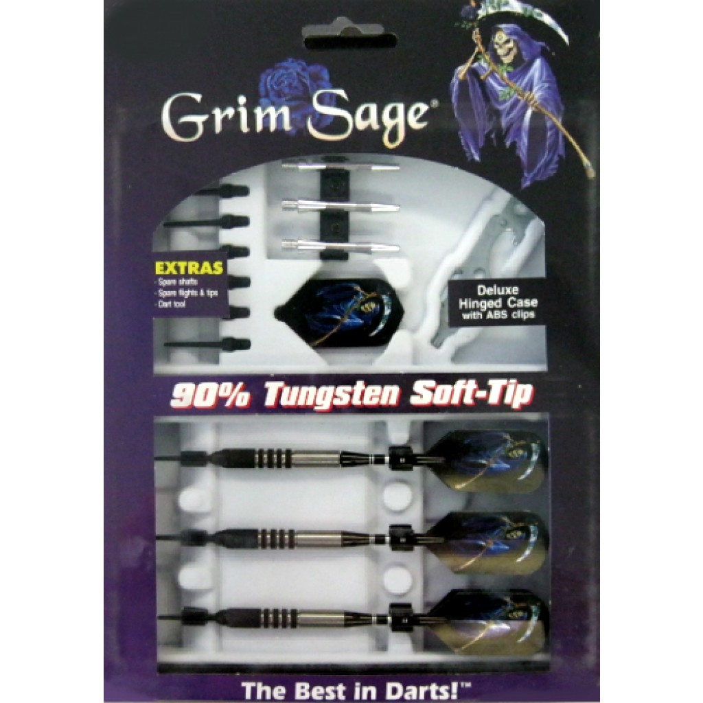 23-621 - Grim Sage Tungsten Soft Darts