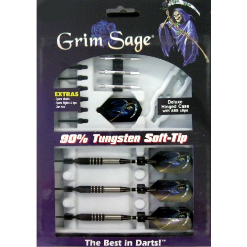 23-621 - Grim Sage Tungsten Soft Darts