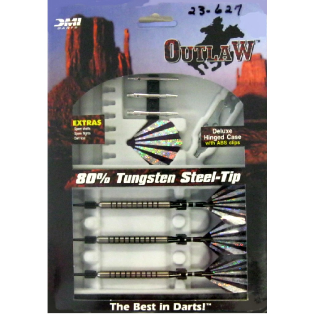 23-627 - Outlaw Steel Tip Darts 23g