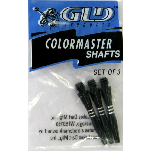 23-629 - Color Master Dart Shafts - Extra Short - Black