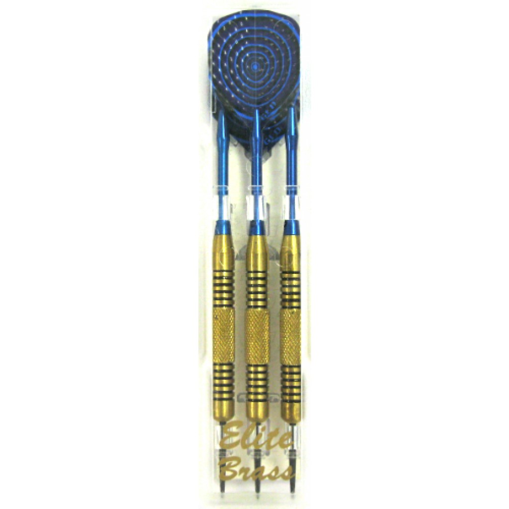 23-657 - Elite Brass Steel Tip Darts 22g