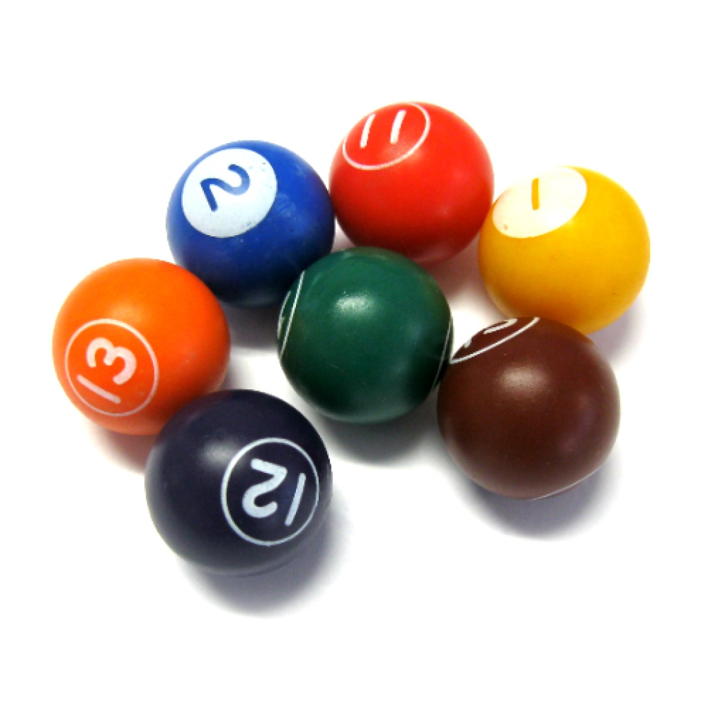 58-0058 - 1 inch mini foosballs