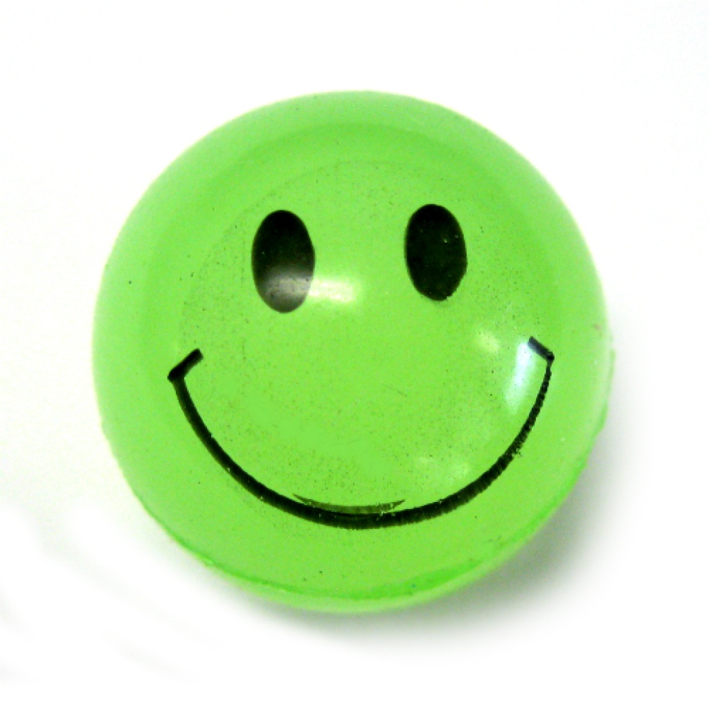 58-0109 - Smiley Face Glow-in-the-dark Foosball