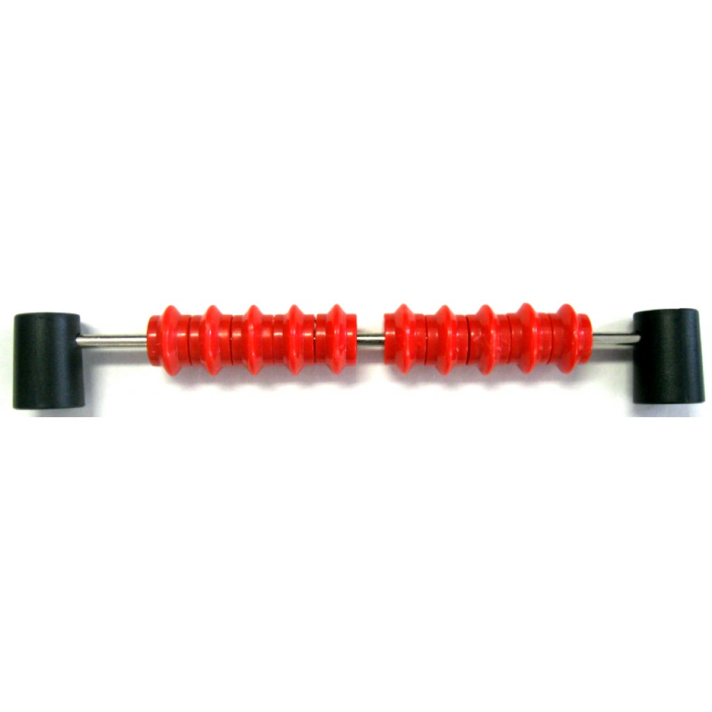58-0541BTR -Plastic Tornado Style - Bright Red -