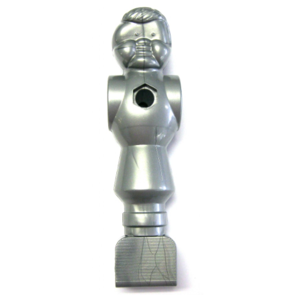 Standard Pewter Gray Foosball Man