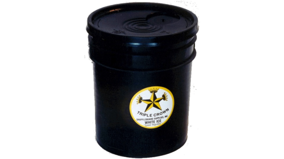Triple Crown Shuffleboard Powder Waxes 24 lb. Buckets Thompson