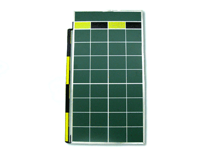 Metal Outdoor Shuffleboard Scoreboard with Tournament Bar - Thompson