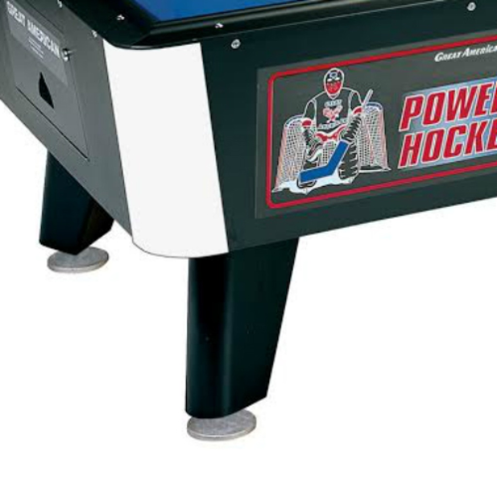 power hockey leg