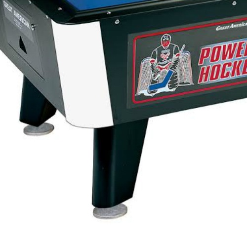 power hockey leg