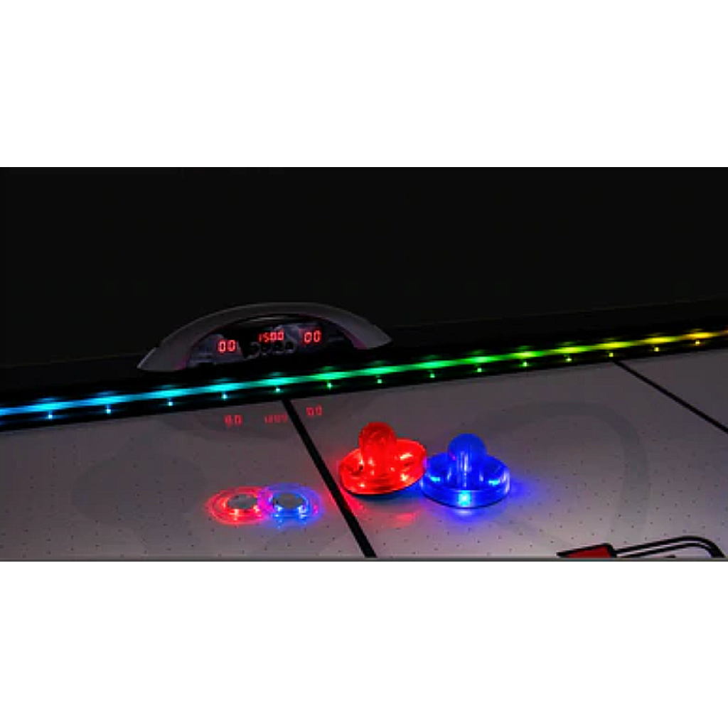 LED Illuminated Air Hockey Mallets - Red